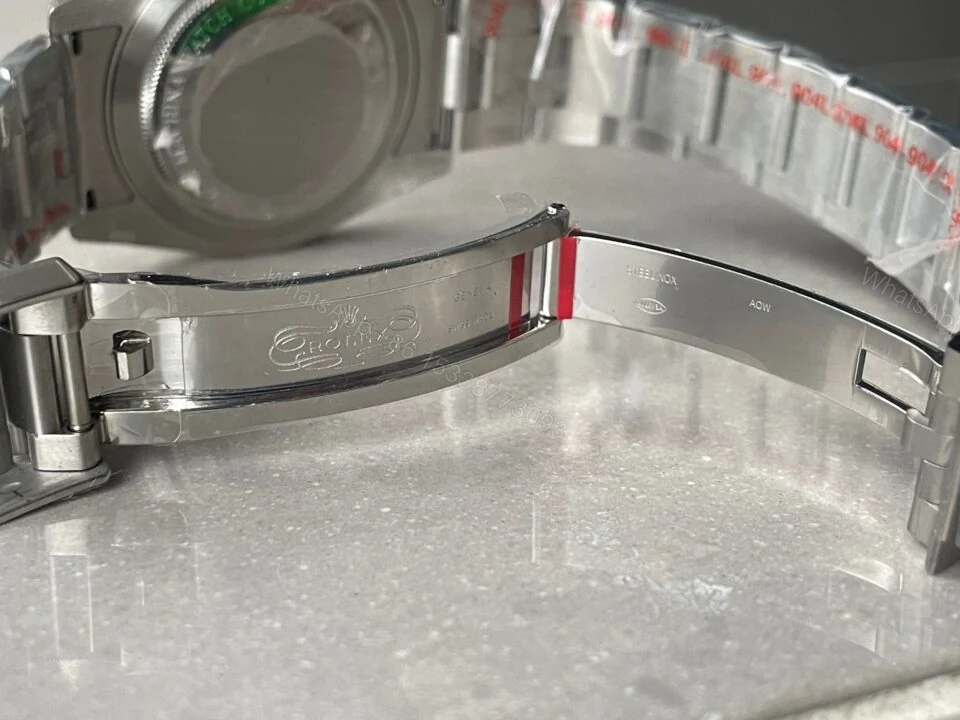 View 13 of GMF FACTORY 1:1 Rolex Submariner “Tempus Machine Red Depth 216A” 904L SS Black Dial A3130