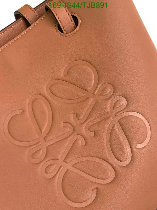 View 42 of Loewe Small Anagram Tote in Brown Classic Cowhide 011830