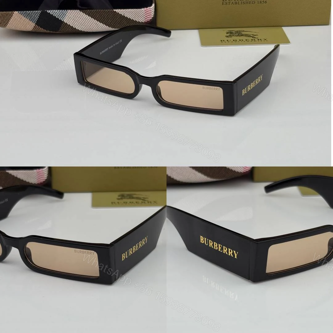 View 2 of First Copy Burberry 22033 Peach Shades Luxury Designer Sunglasses