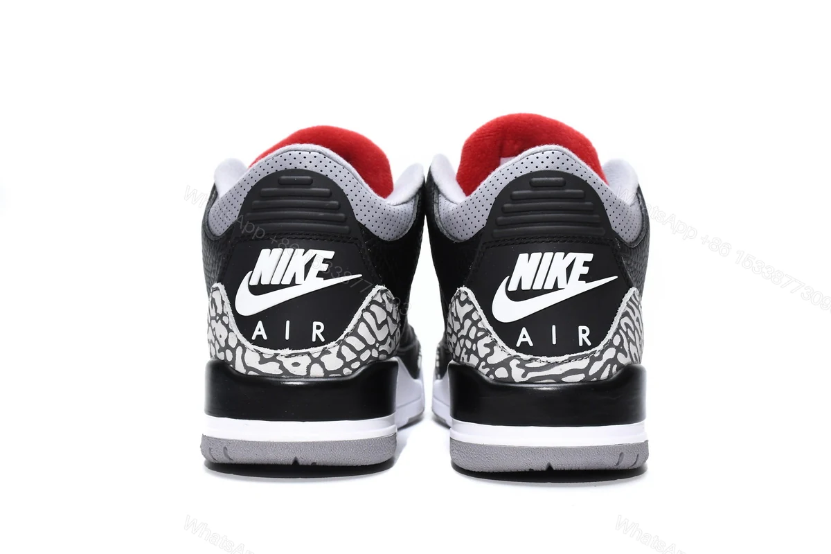 View 2 of A Ma Maniere x Air Jordan 3 Retro SP Black Cement 854262-001