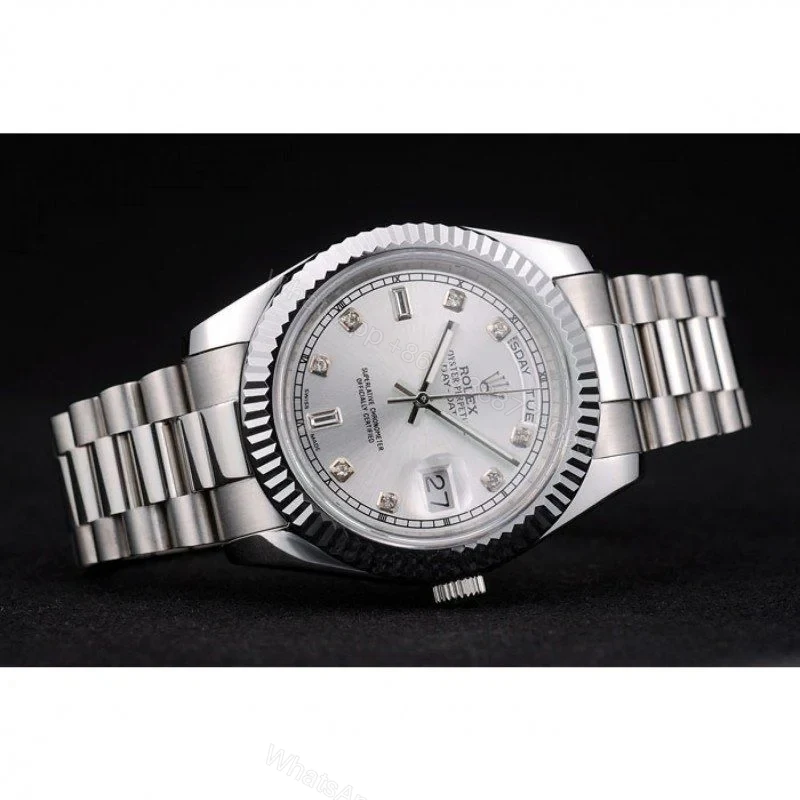 View 4 of Superclone Rolex Day-Date Silver Dial 41995 40 mm