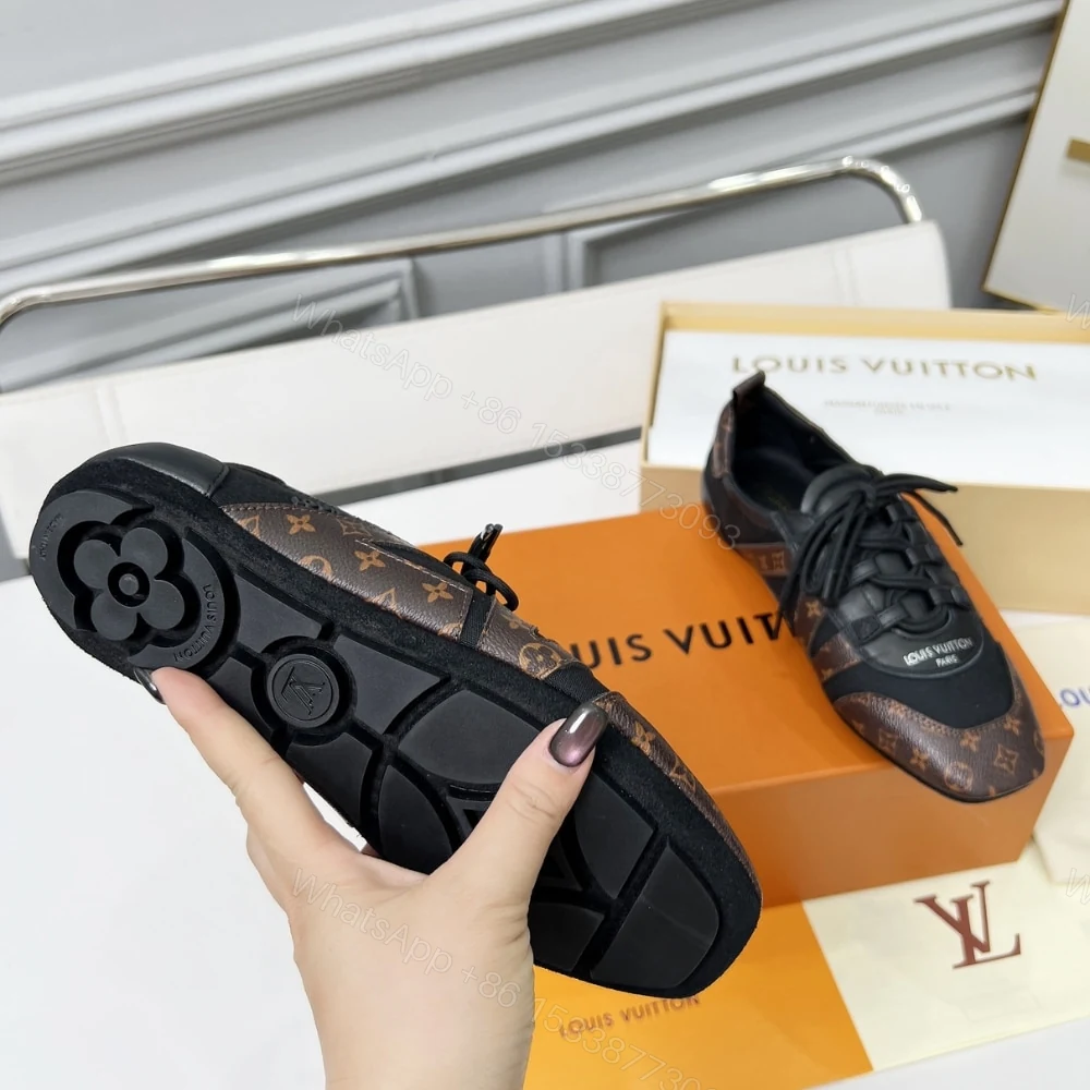 View 6 of Louis Vuitton LV Sneakerina Monogram Black 1AHNDO