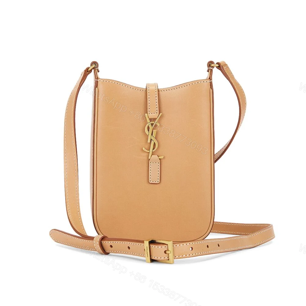 Saint Laurent Le 5 À 7 Mini Vertical Brown 18Cm 735214BWR6W2725 — view 1