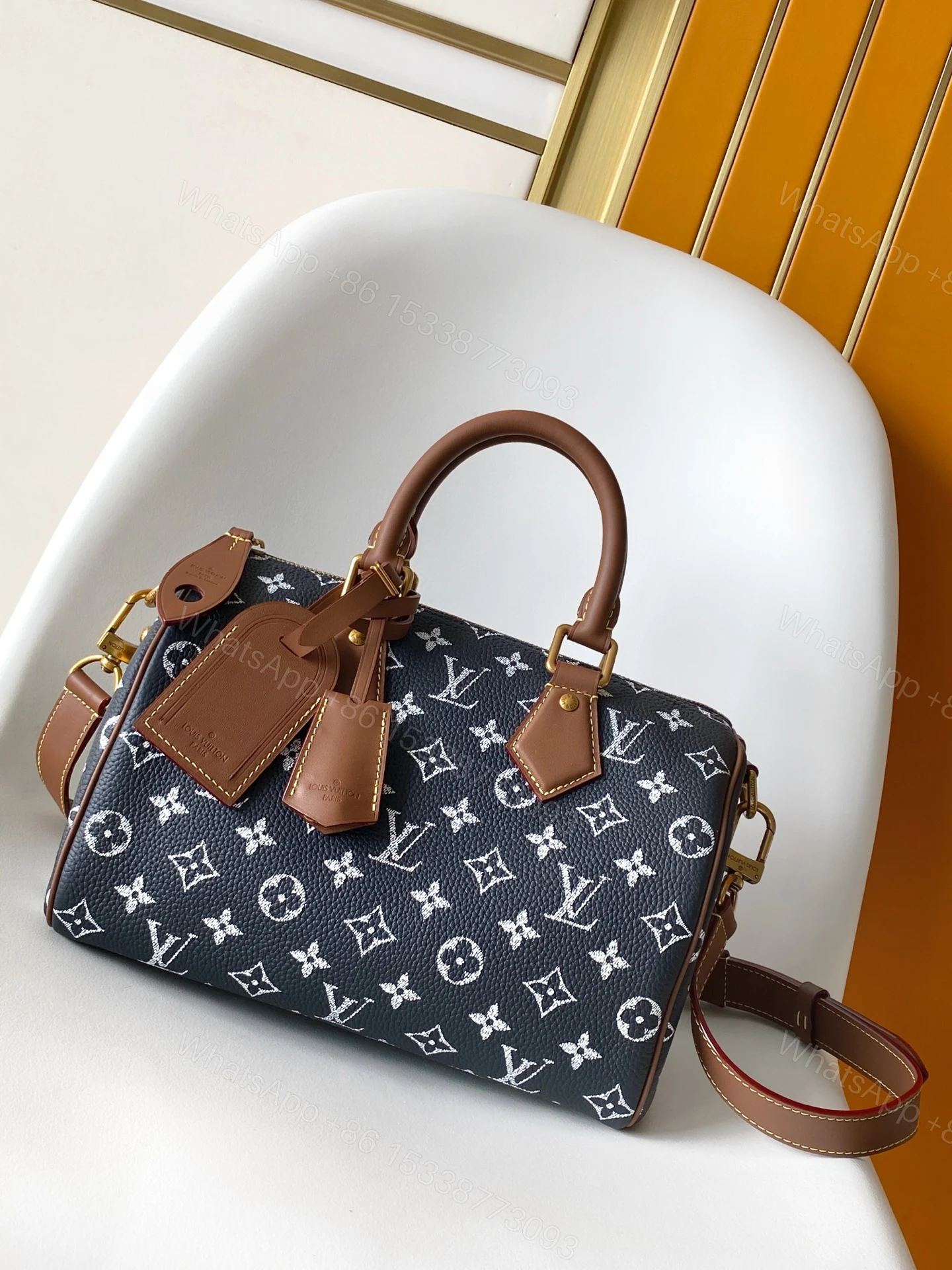LV A貨 Speedy 手提包 黑色Monogram 經典百搭款 — view 1