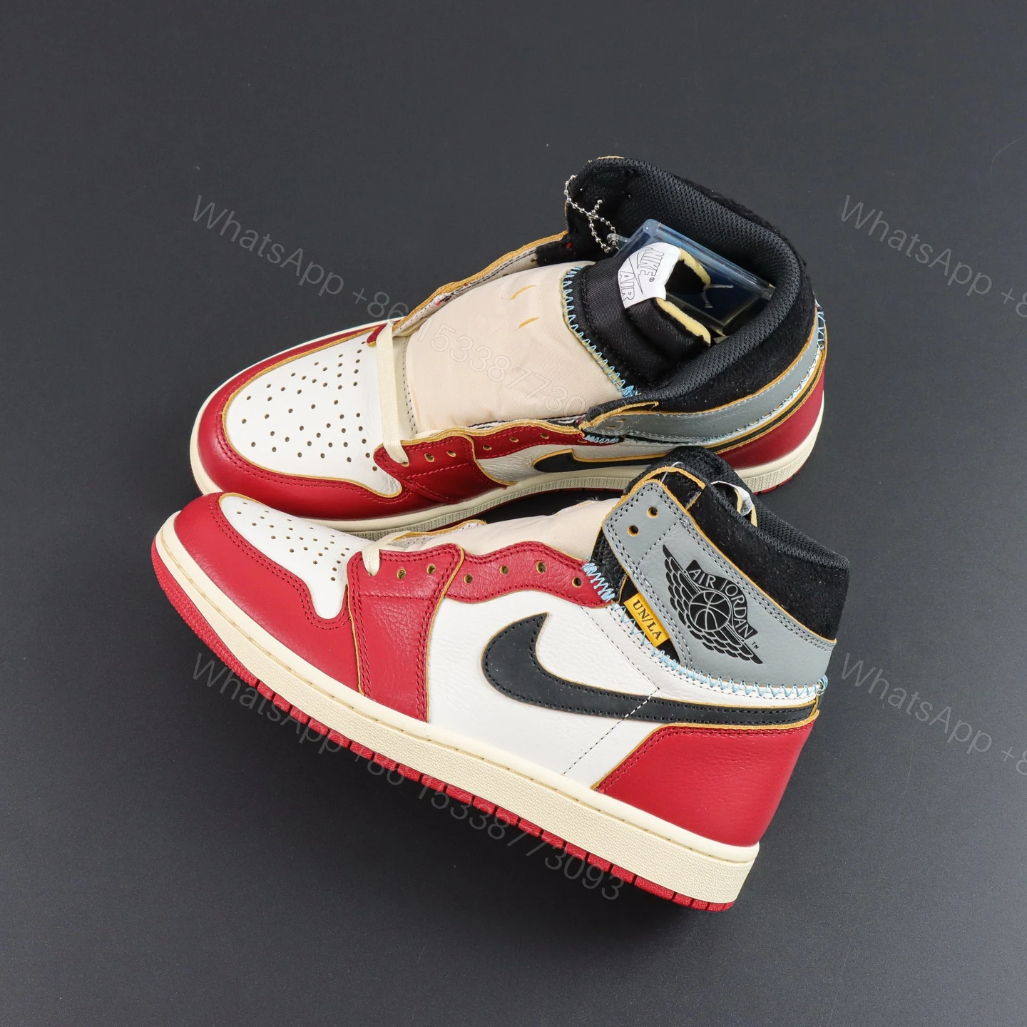 View 4 of Union LA x Air jordan 1 “Chicago/Shadow” 2025 Replica