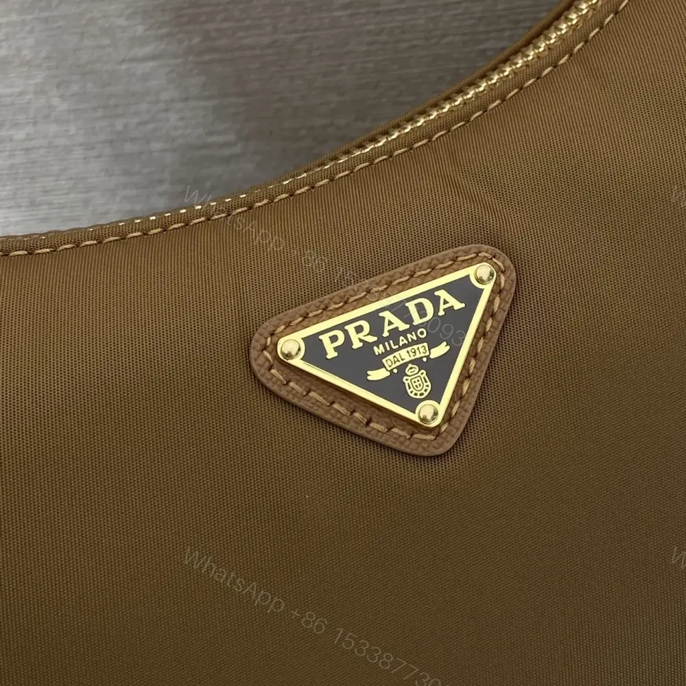 View 7 of 高仿Prada*RE-Nylon系列1BH204三合一單肩包棕色免檢版