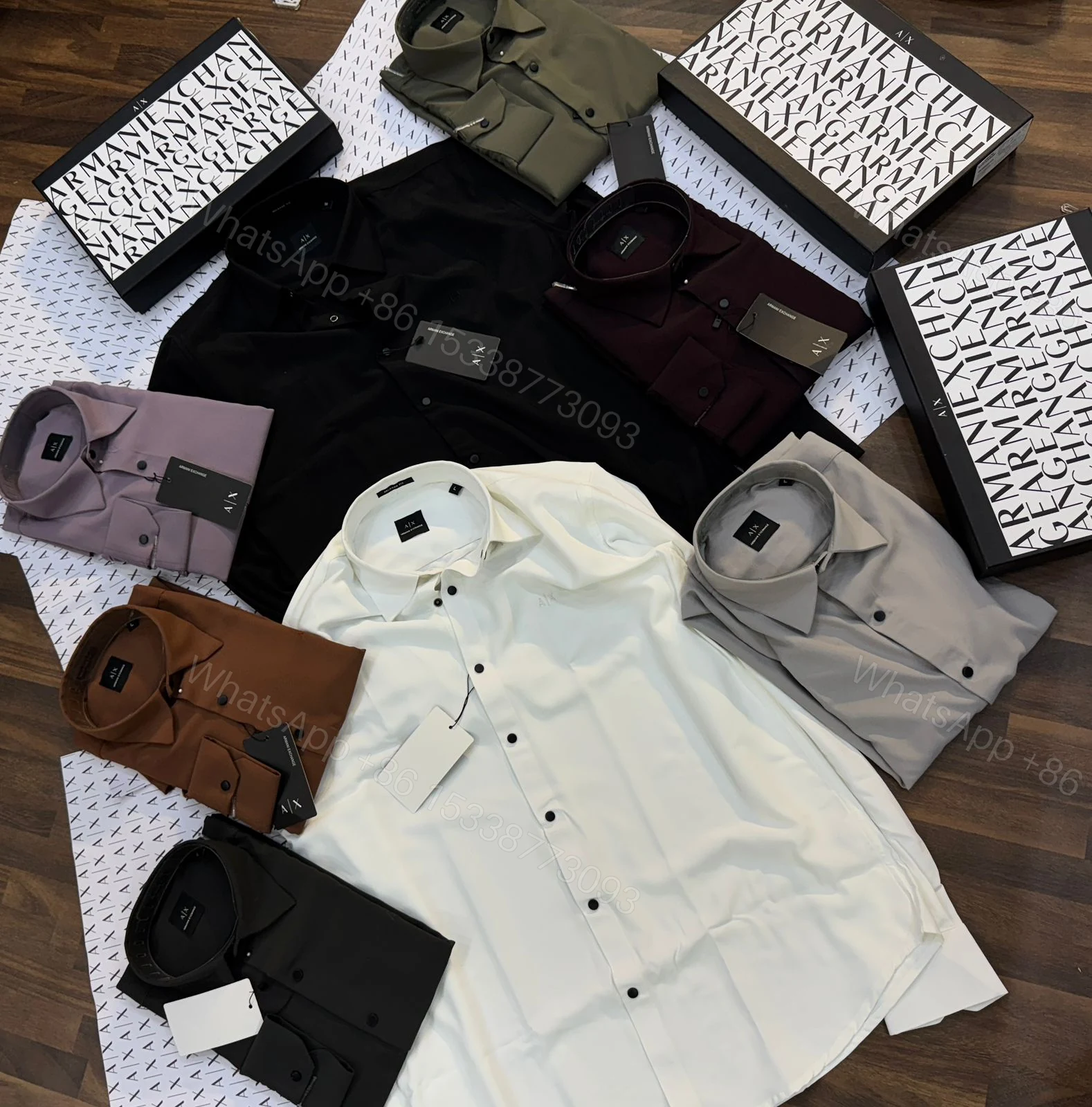 View 6 of First Copy Armani Exchange Shirt