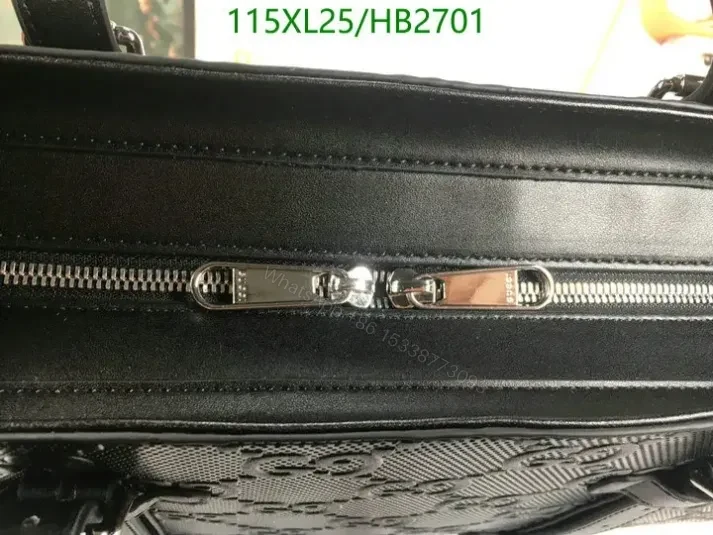 View 7 of Gucci Large Black Tote Bag Replica HB270198 – Luxury AAAA Handbag