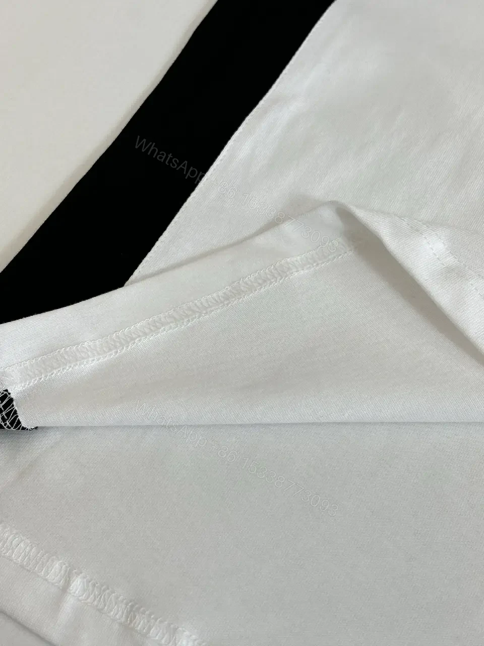View 11 of Bold Performance Jersey: White/Blue, Luxe Streetwear Top