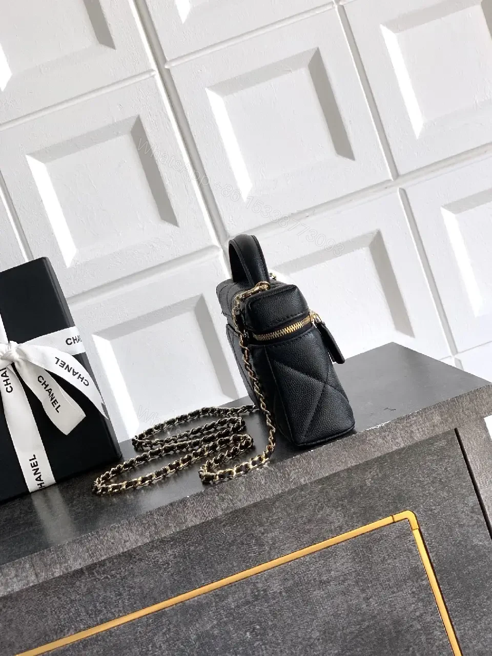 View 3 of Compact Quilted Crossbody: Luxe Everyday Essential