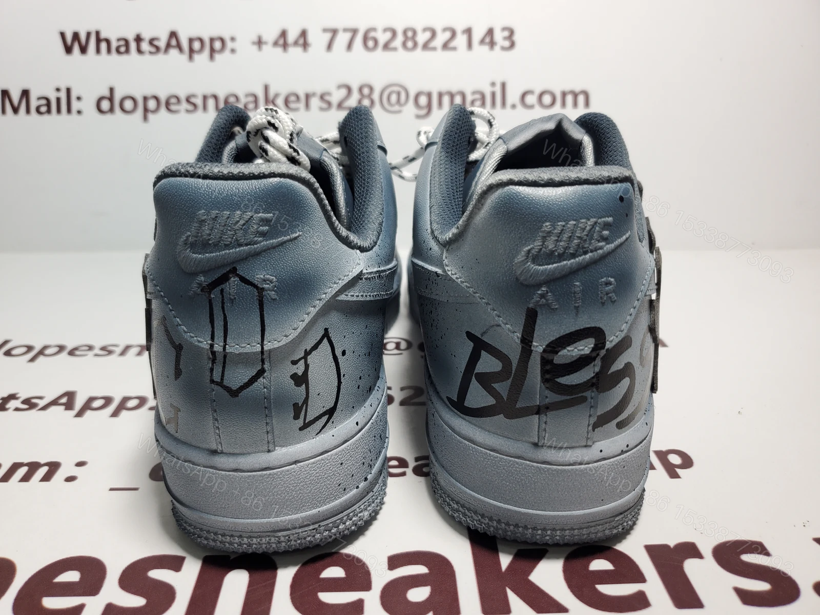 View 4 of Chrome Hearts x Nike Air Force 1 Low