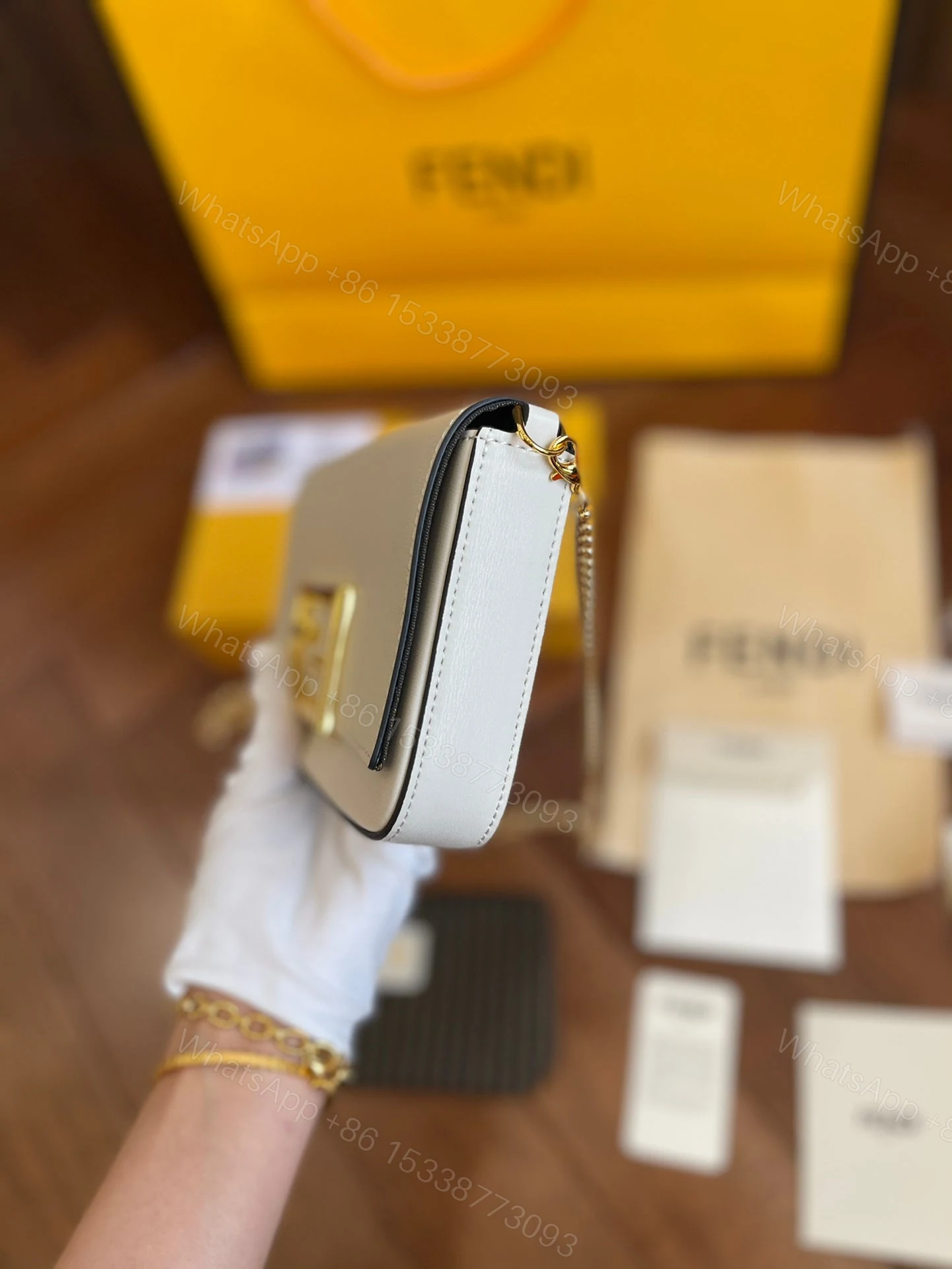 View 6 of Fendi Wallet On Chain With Pouches Bags