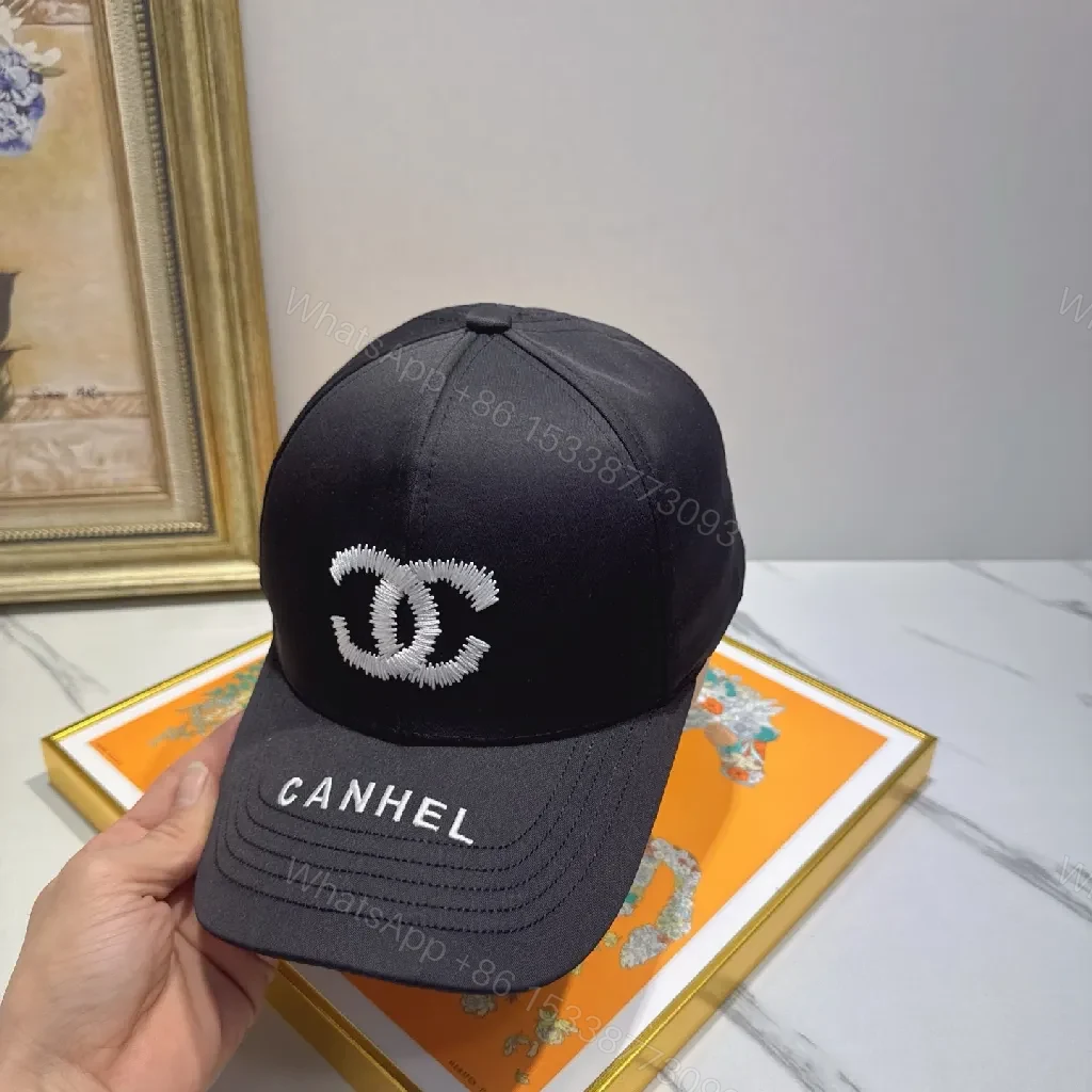 View 9 of Jet-Black Cap: Premium Embroidered, Structured Crown, Everyday Luxe