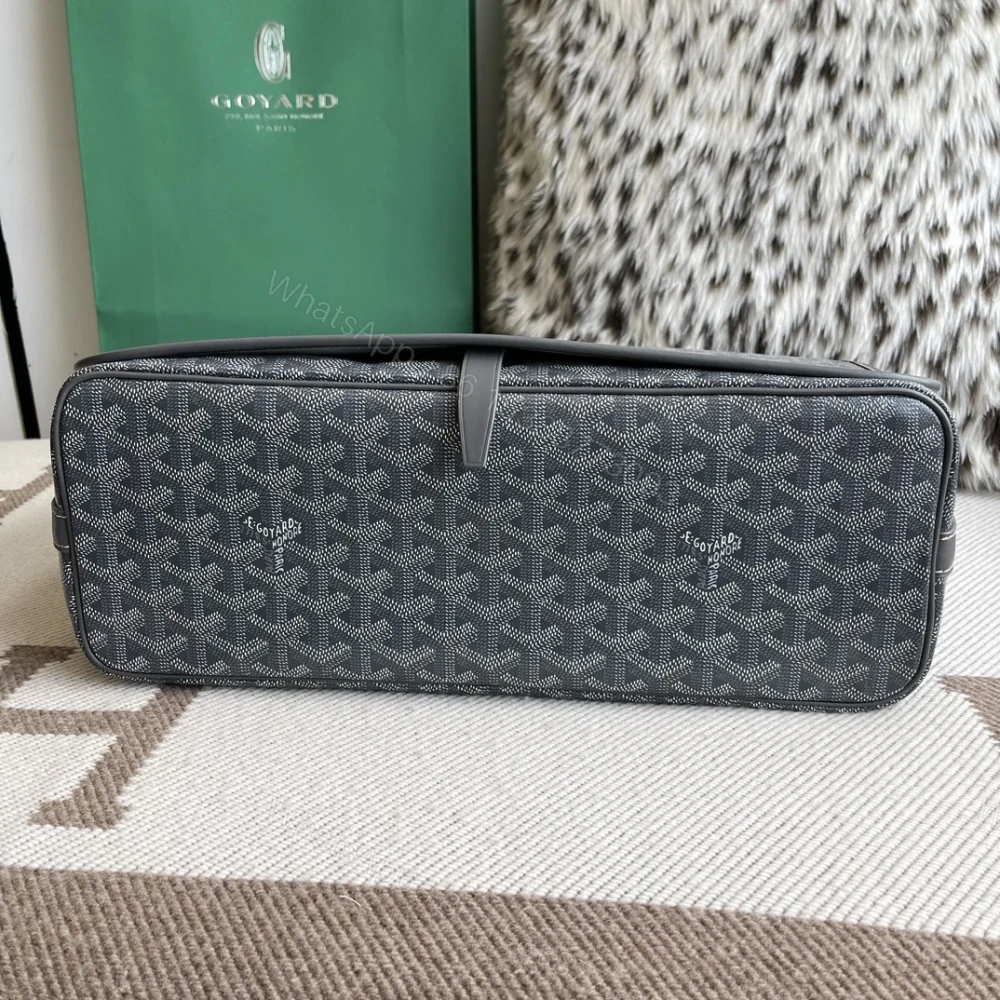 View 4 of 高仿Goyard*Capetien系列CAPETID郵差包灰色中號免檢版