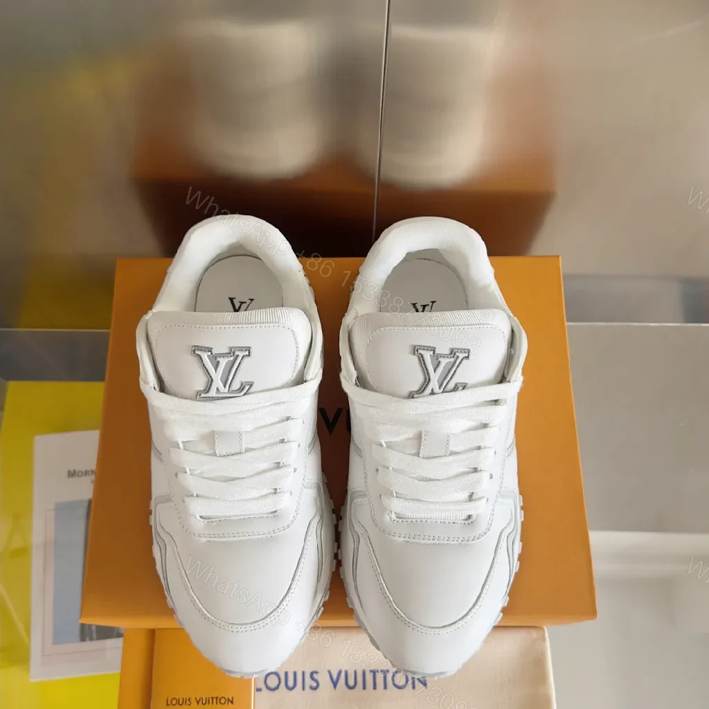 View 5 of White Leather Sneaker – Premium, All-White, Sculpted Comfort