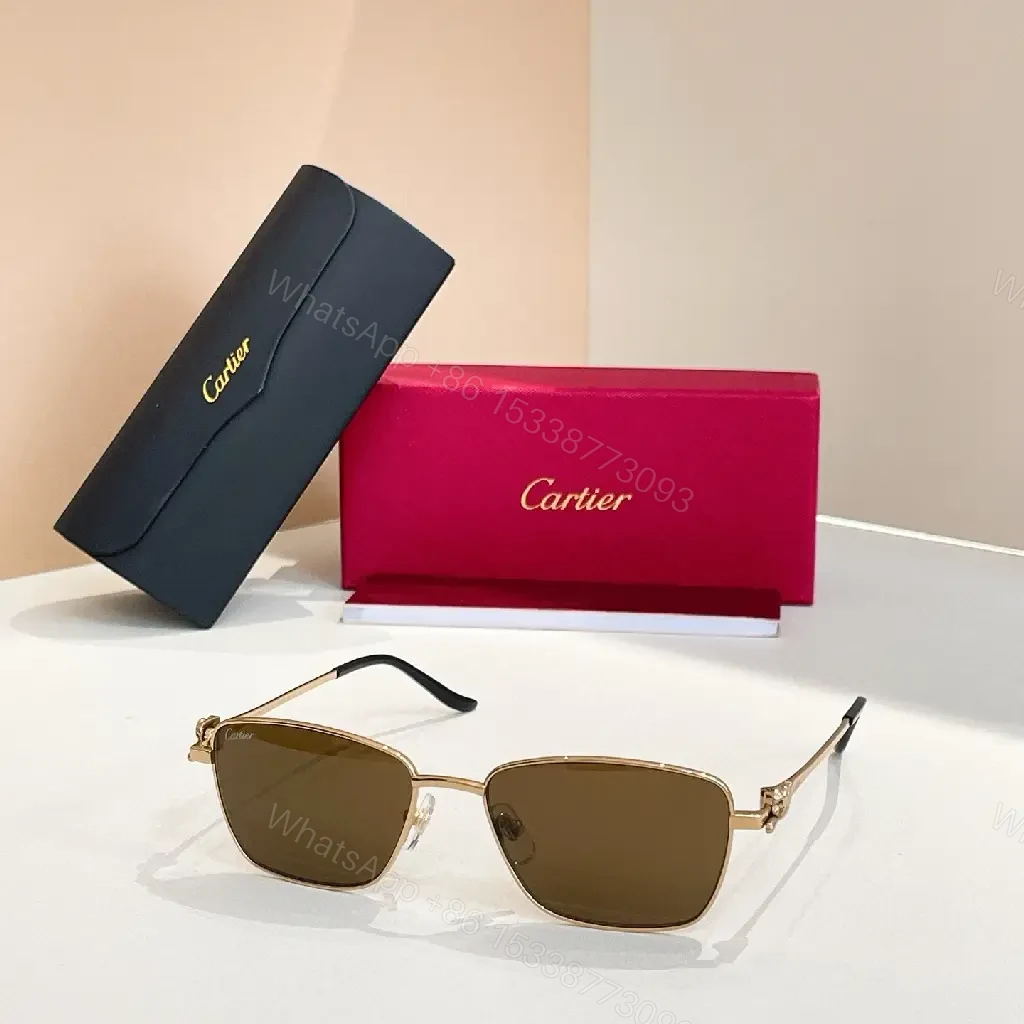 View 4 of Gold-Tone Rectangular Eyewear: Subtle Luxe Frame Extra Comfort