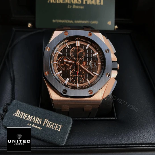 View 9 of Rose Gold AP Watch Replica