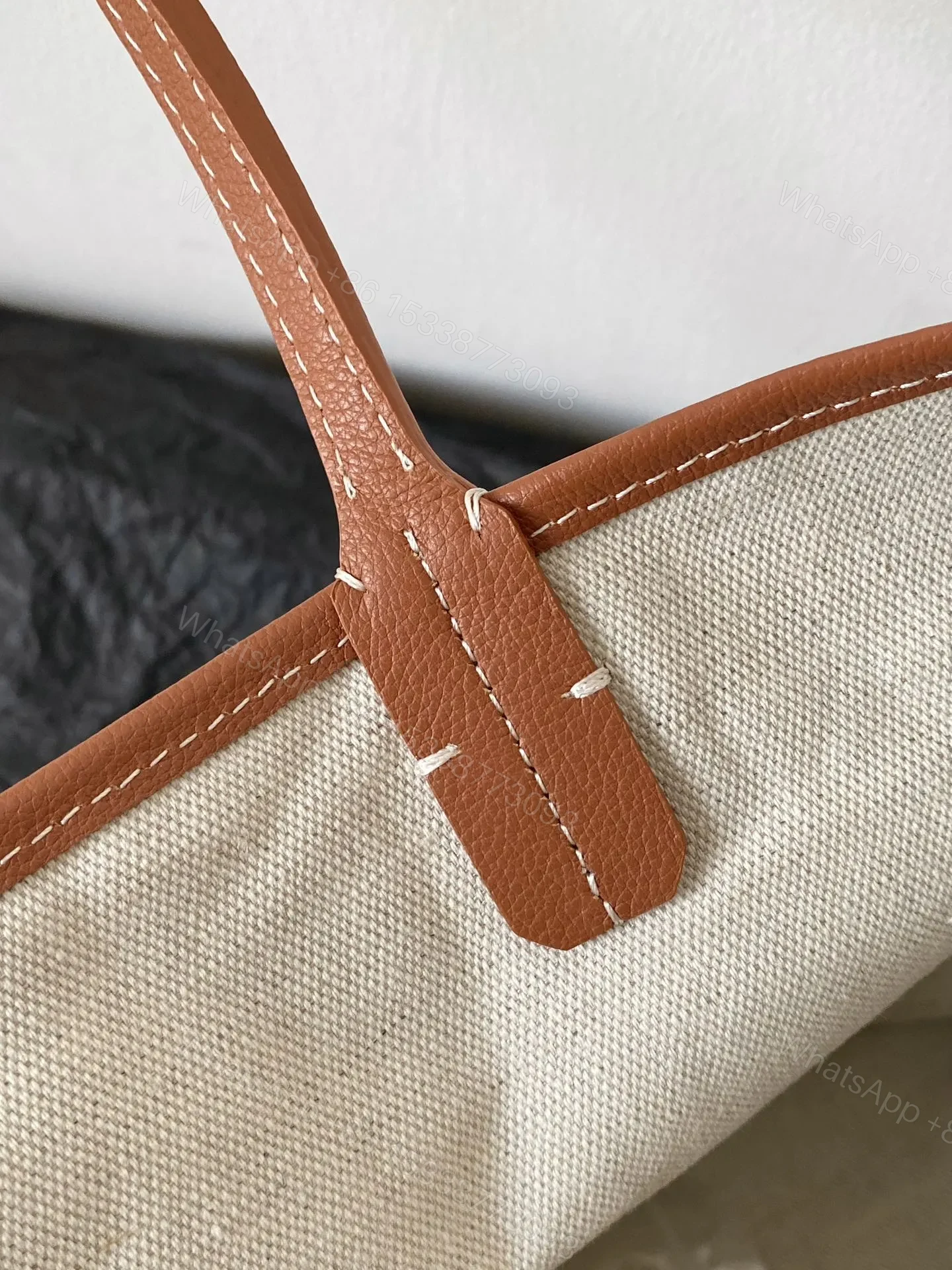 View 5 of GOYARD Goyardine Artois MM Tote Bag
