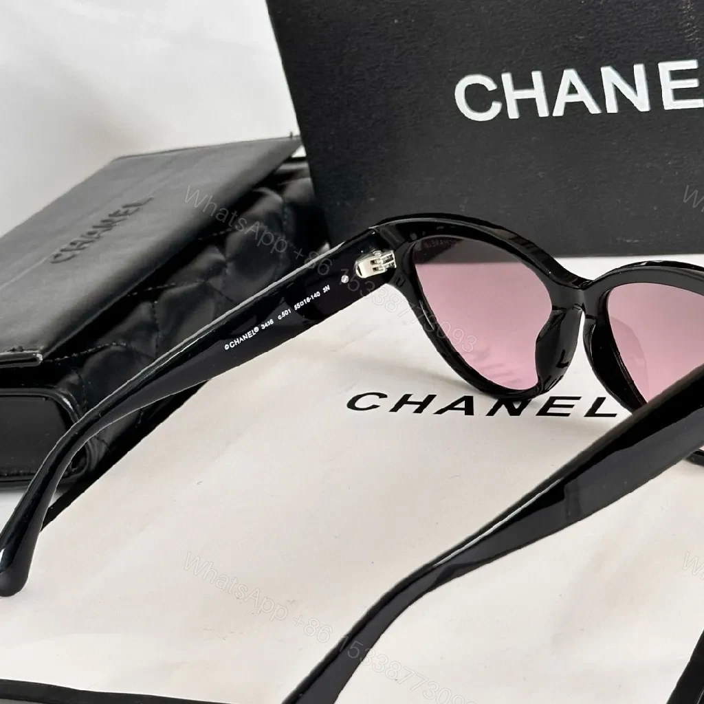 View 6 of Chic Black Acetate Glasses in Classic Round-Square Design