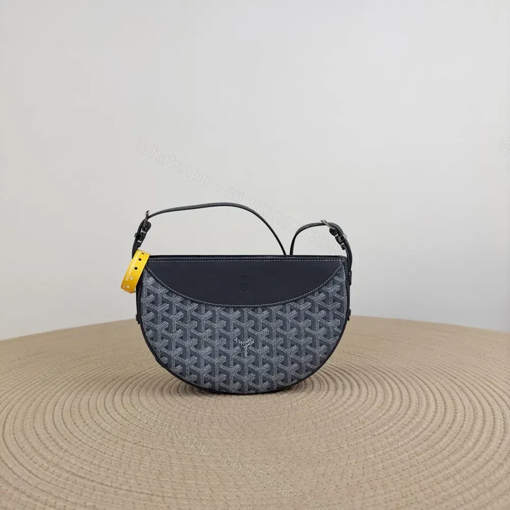 View 2 of 高仿Goyard*51CL51P單肩半月包灰色免檢版