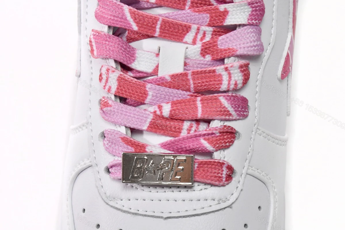 View 7 of Cheap Fake Bape Sta Low White Red Camouflage 1H20-191-045(BapeSta)