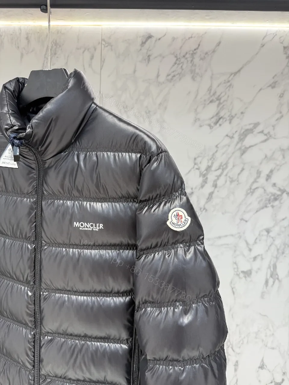 View 8 of Matte-Black Puffer: Luxe Everyday Jacket with Warmth