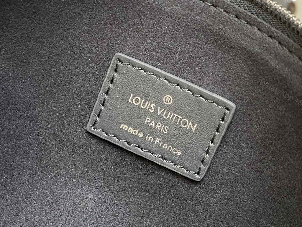 View 9 of Graphite Leather Modern Hobo: Luxury Everyday Carry bag