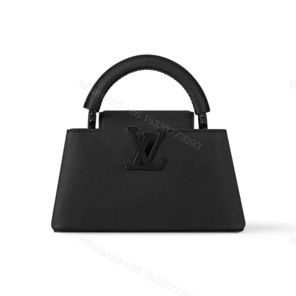 Louis Vuitton Capucines East West Mini Optic Black 19Cm M23955 — view 1