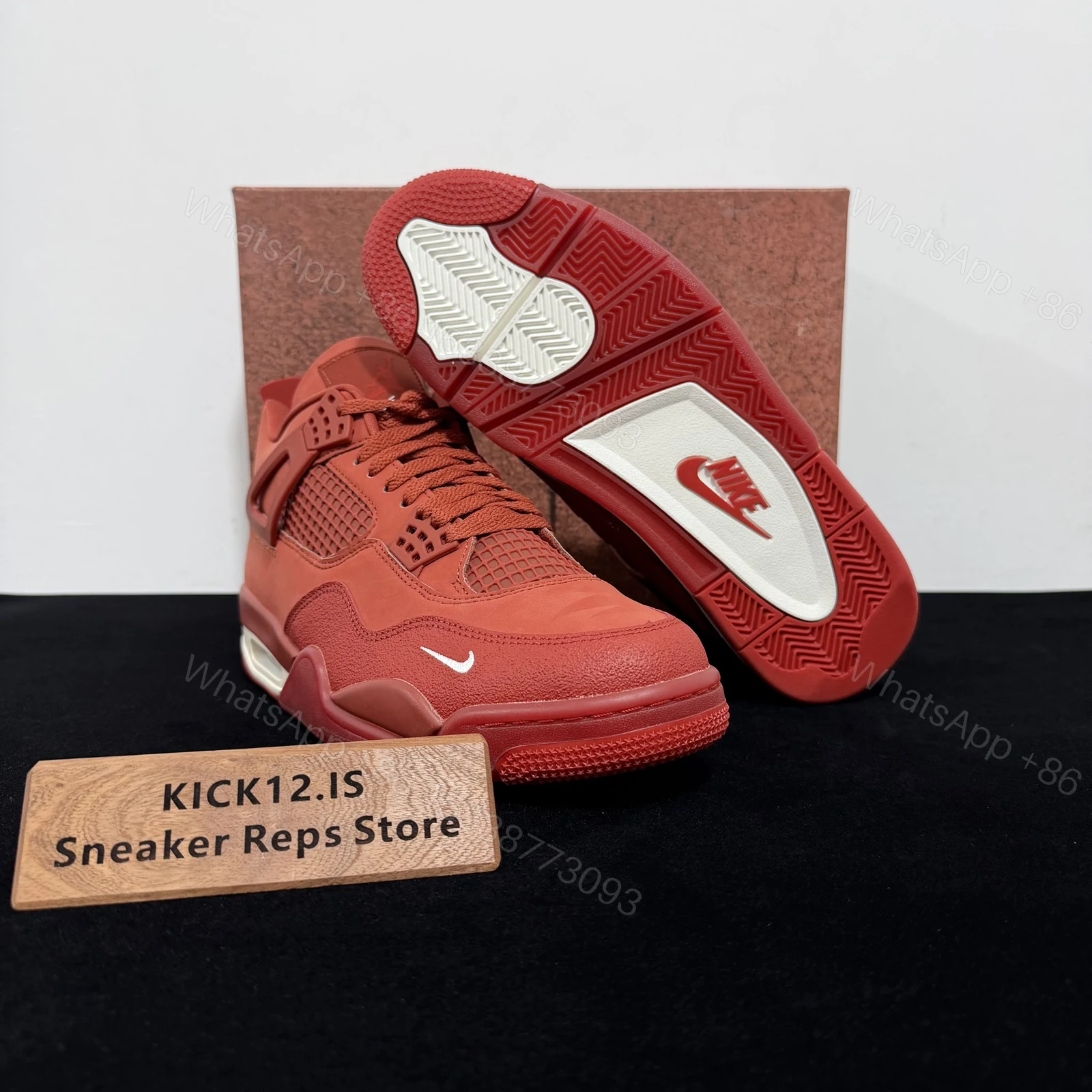View 3 of Air Jordan 4 Retro Nigel Sylvester Brick by Brick Reps