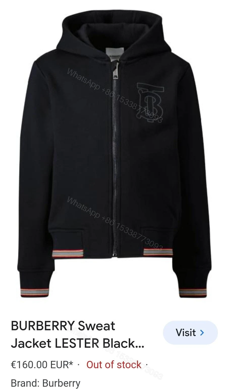 View 2 of FIRST COPY BURBERRY IMPORTED TWEED JACKETS