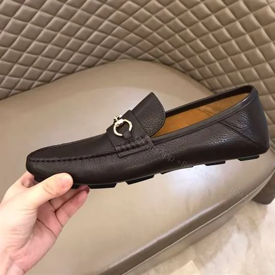 View 3 of GUCCI LEATHER DRIVER WITH HORSEBIT – LDG004