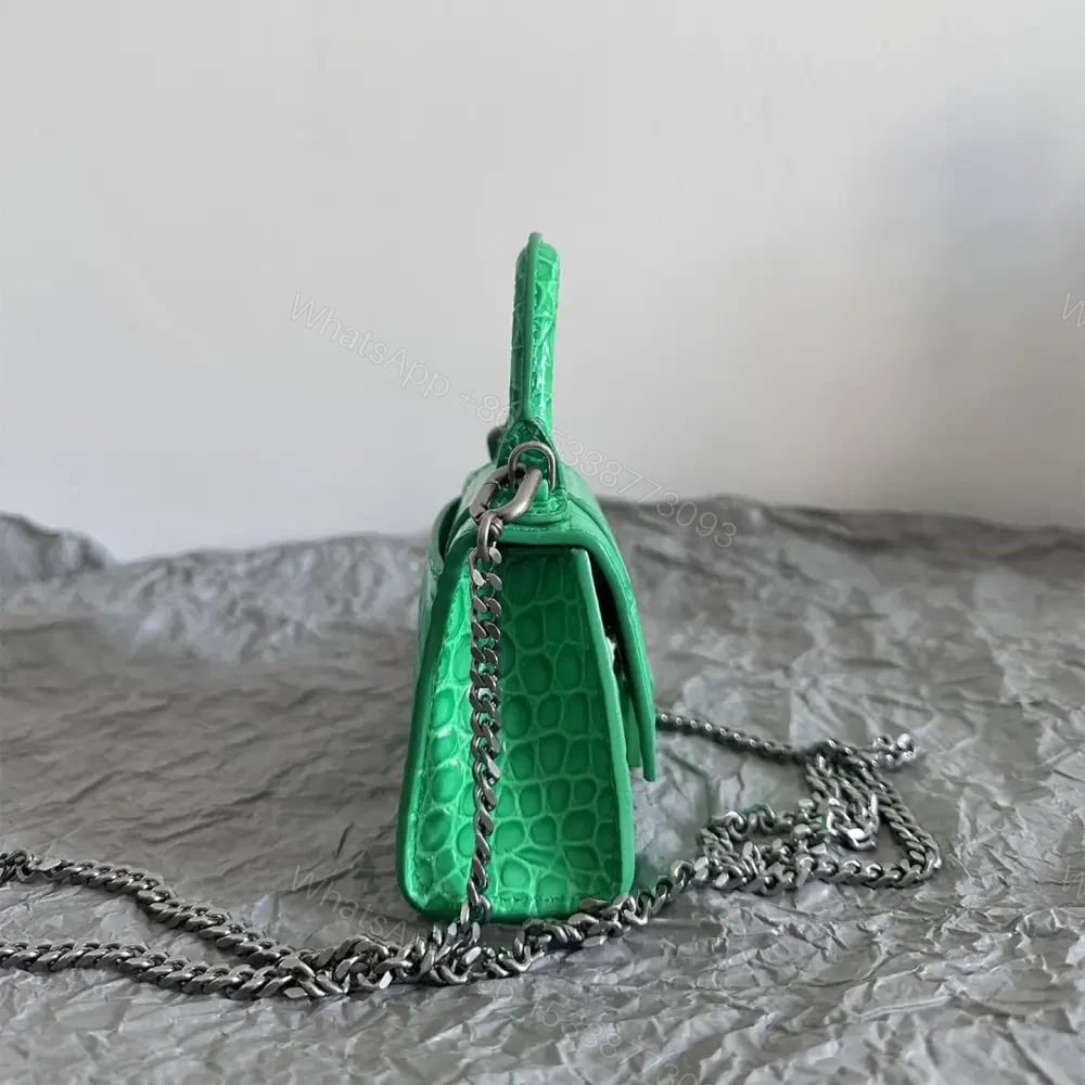 View 4 of 高仿Balenciaga*Nano系列迷你沙漏包綠色