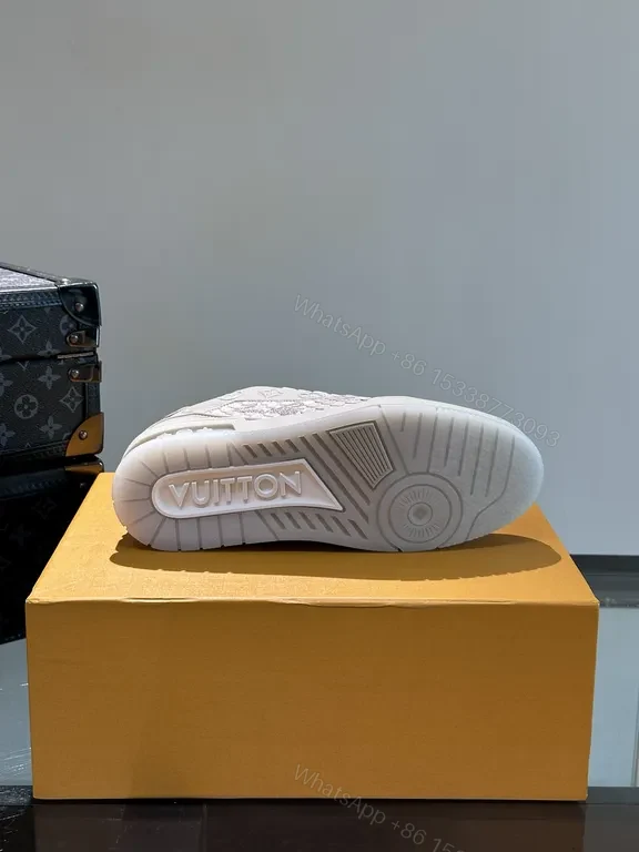 View 5 of Soft Luxury LV-Detail Sneakers: suede, textile, premium style