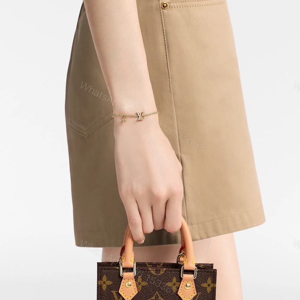 View 6 of Louis Vuitton Lv Iconic Enamel Bracelet Gold M1137A