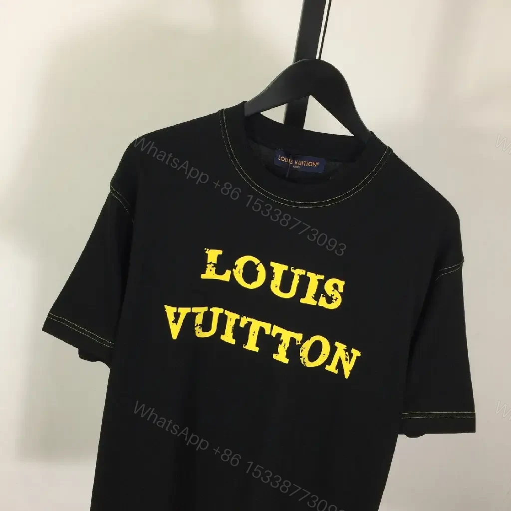 View 5 of Bold Logo Tee: Premium Black Cotton Streetwear Top