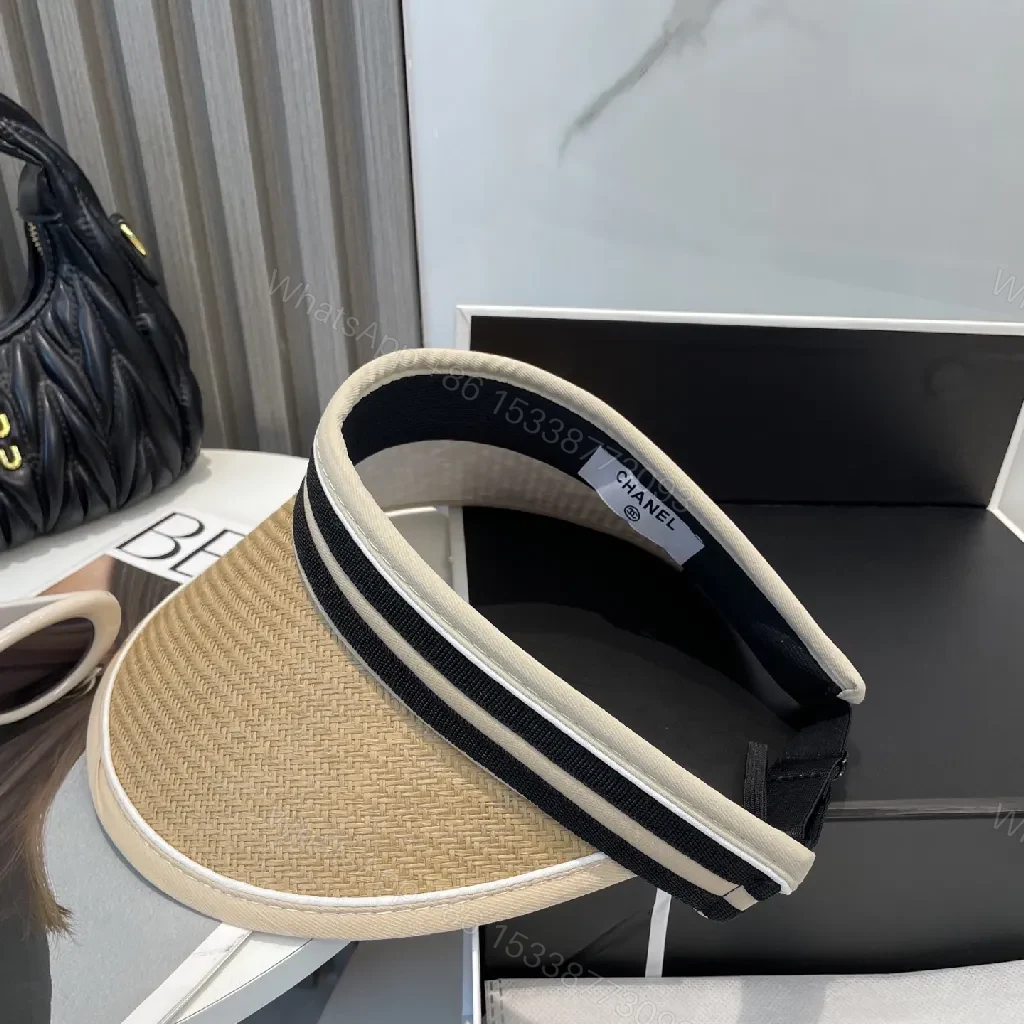 View 8 of Straw Visor: Lightweight, Resort-Ready with Luxe Logo Band