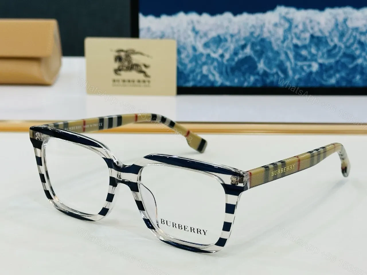 View 3 of Bold Black Acetate Square Eyewear – Designer-Style Comfort