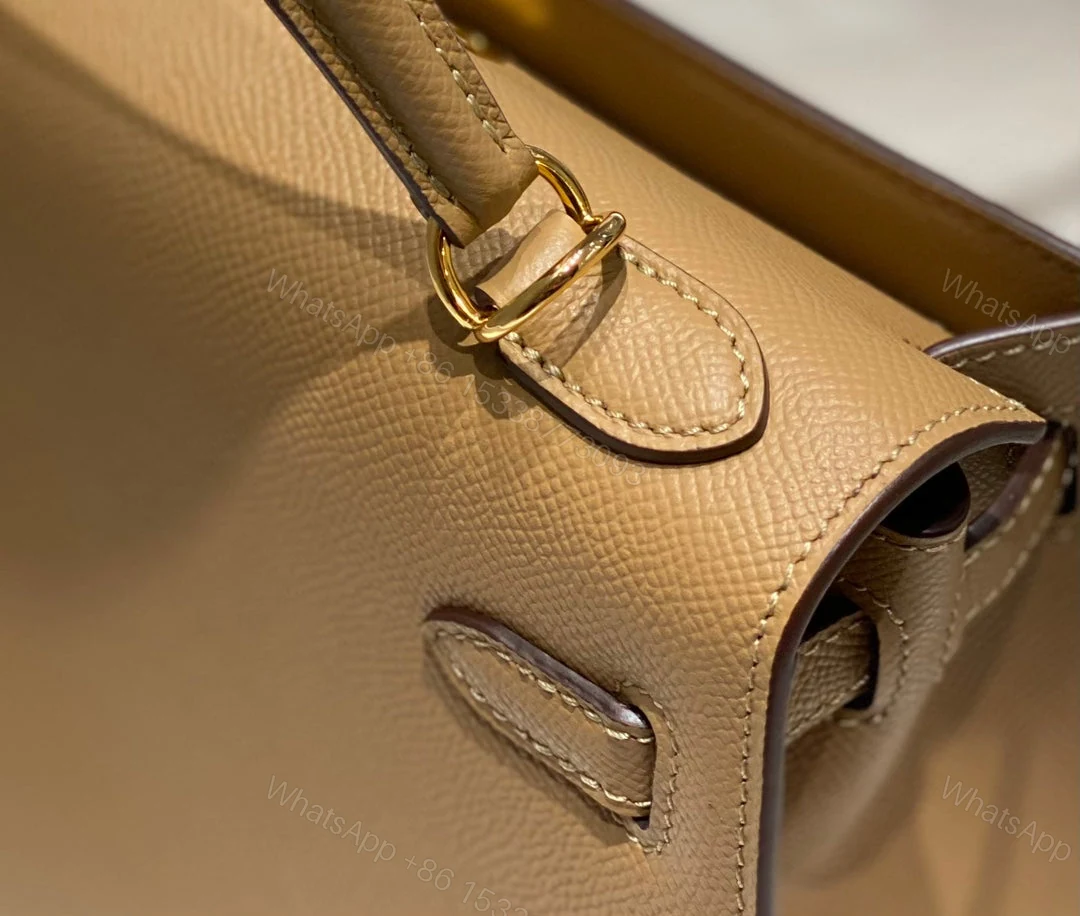 View 7 of HERMES KELLY 28 IN CHAI EPSOM GOLD HARDWARE