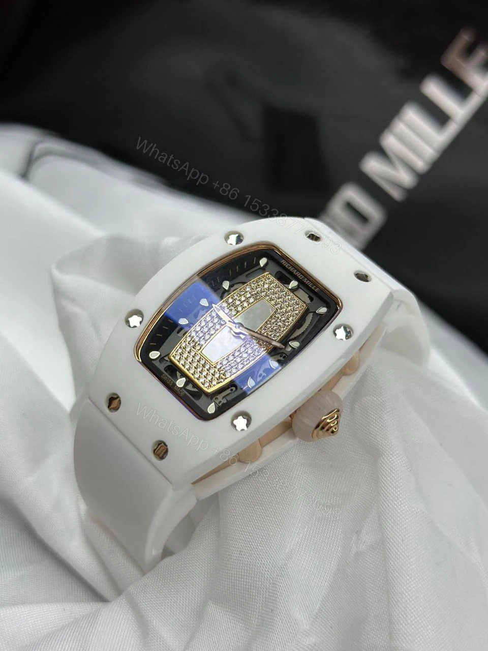 View 6 of RM Ceramic White Strap