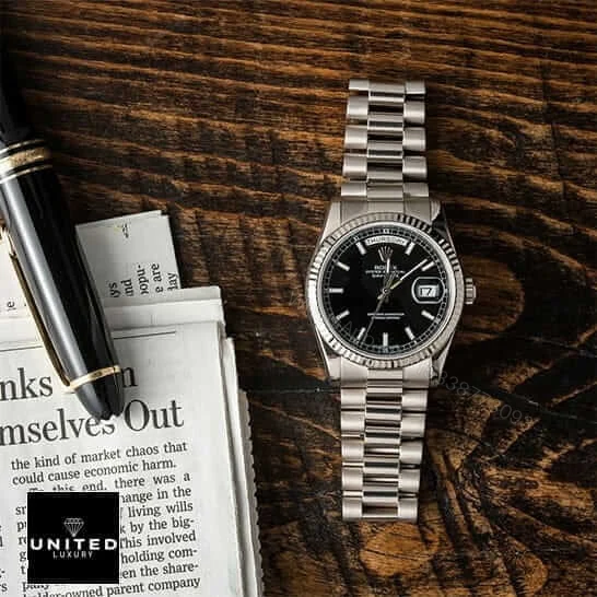 View 3 of Rolex Day-Date Fluted Replica