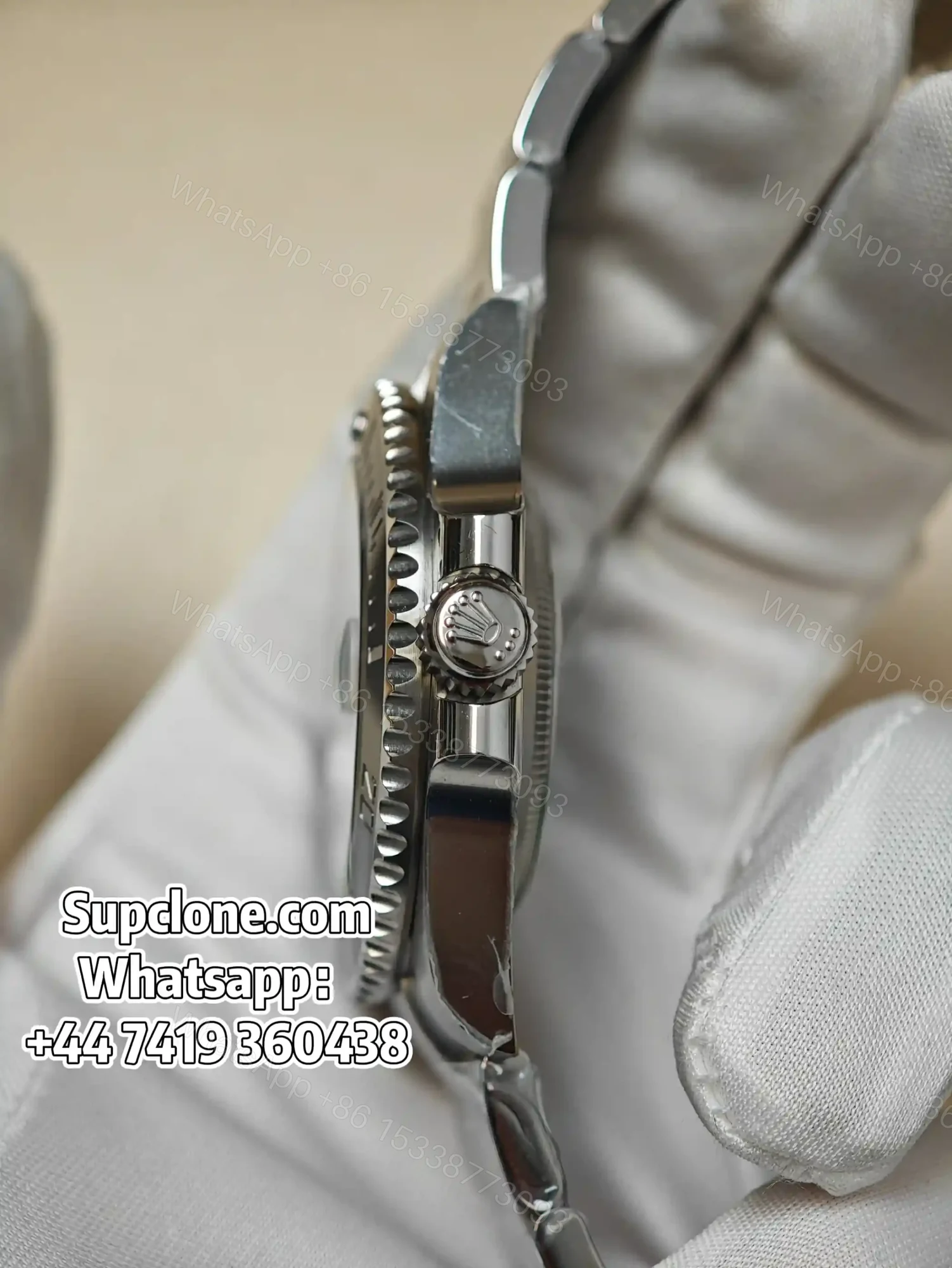 View 9 of Rolex Submariner m116610LN 1:1 Replica – Black Dial 3135 Movement 40mm Super Clone Watch