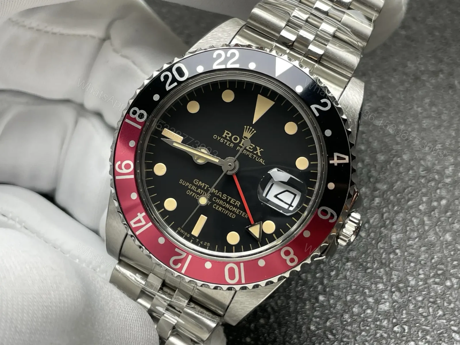 View 4 of Rolex GMT-Master II Coke Watch Oyster Bracelet Ultimate 40MM 16710-Coke