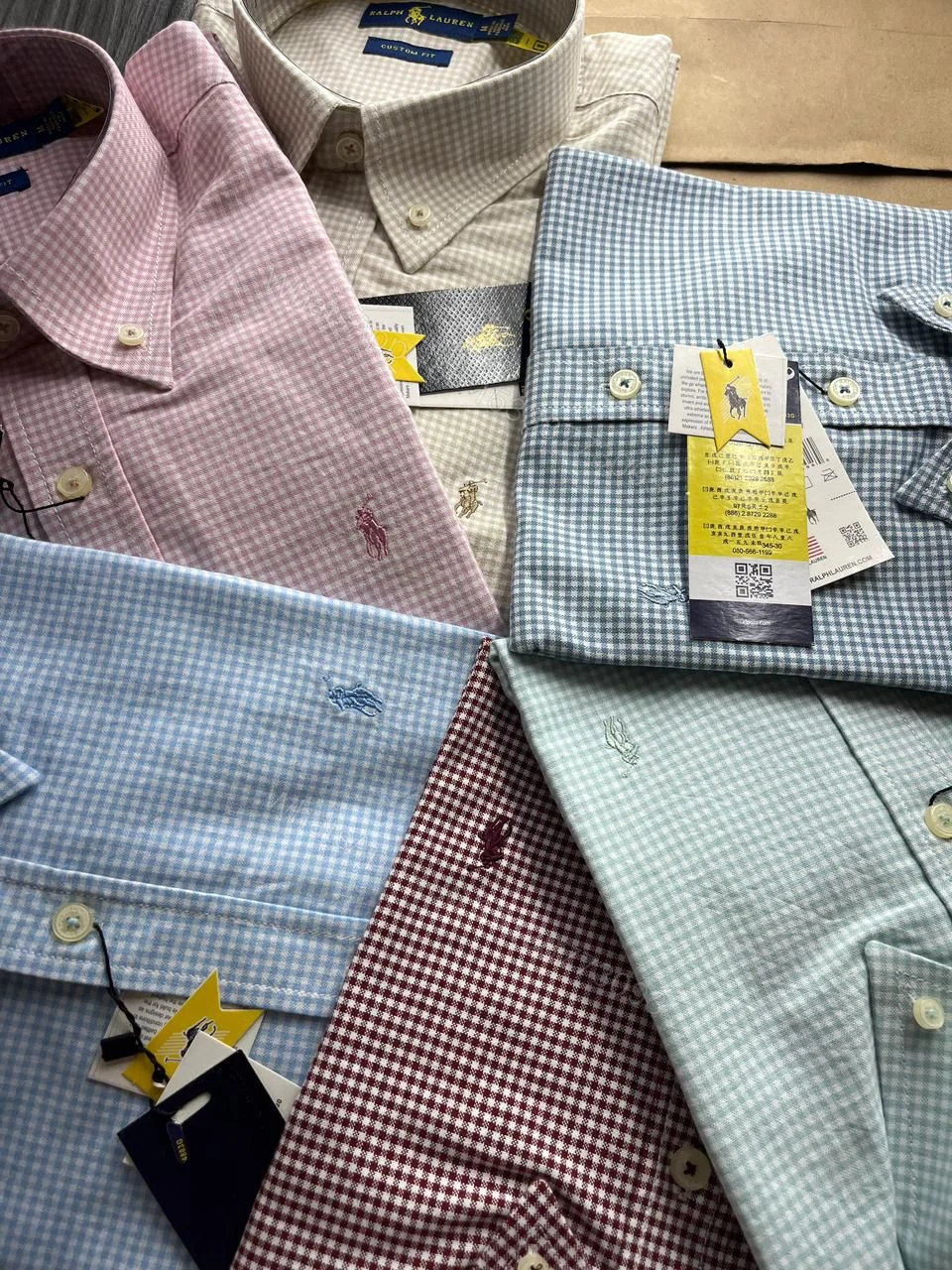 View 5 of FIRST COPY RALPH LAUREN PIN CHECK SHIRT