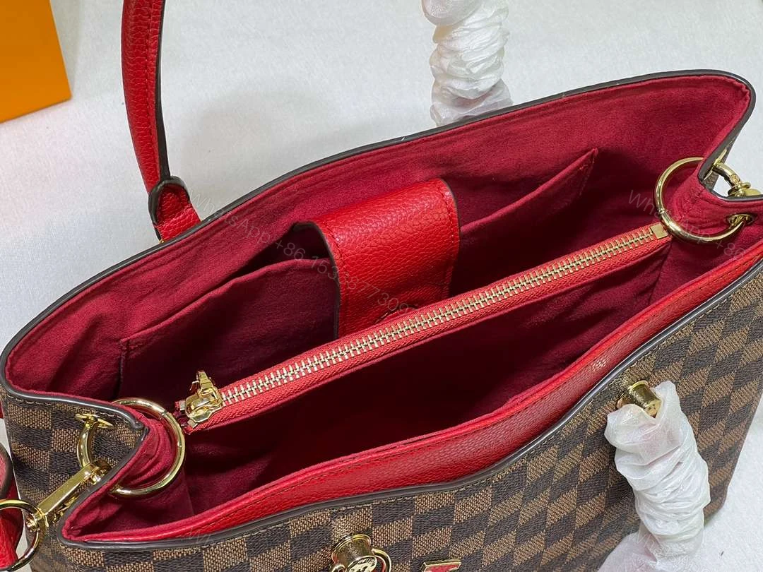 Louis Vuitton Damier Ebene Canvas Lv Riverside Tote — view 2