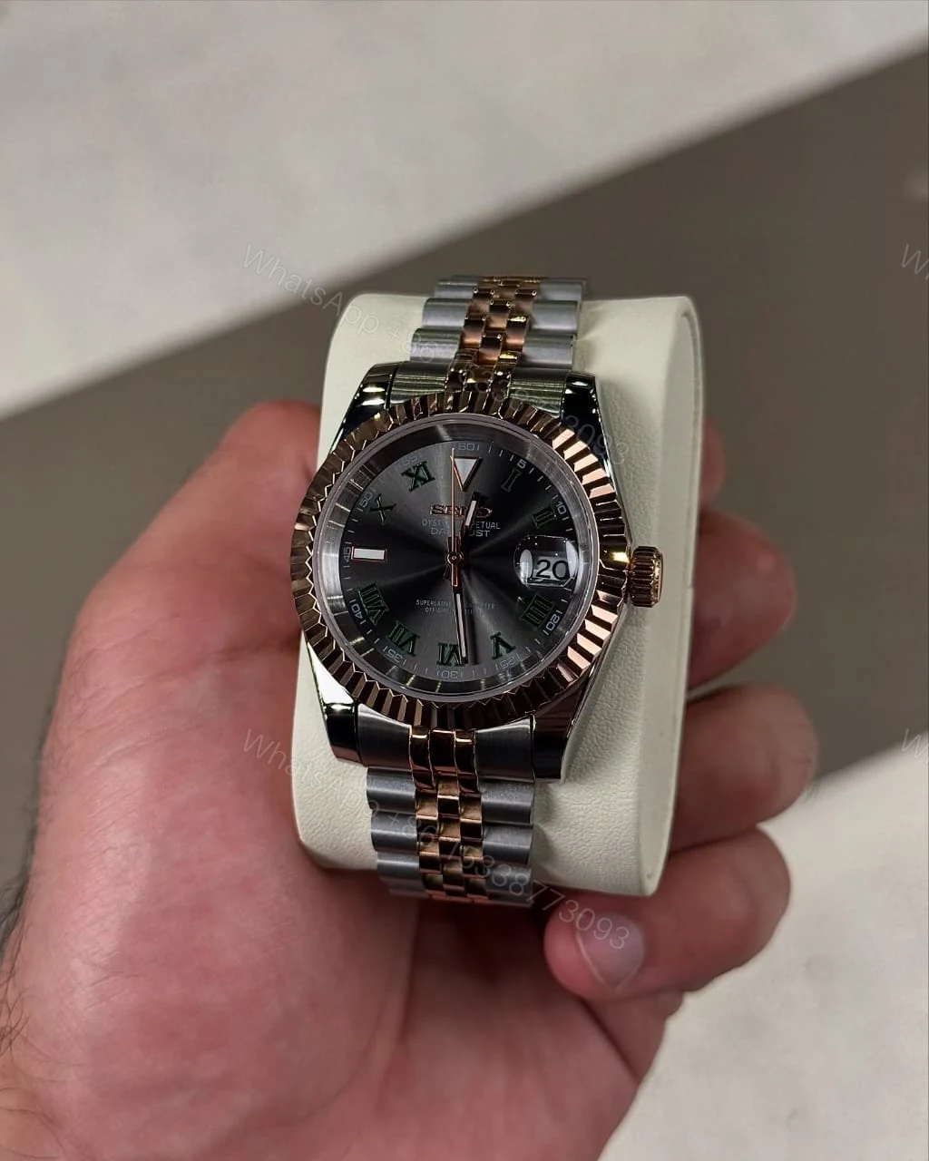 View 3 of FIRST COPY Seiko Oyster Perpetual Automatic Watch