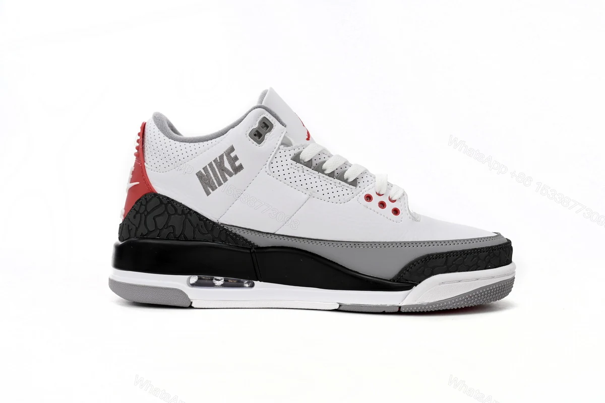 View 2 of Air Jordan 3 “Tinker” White Manuscript AQ3835-160