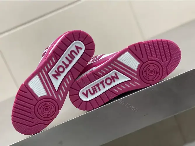 View 6 of LOUIS VUITTON TRAINER SNEAKERS IN WHITE FUCHSIA – LSVT378