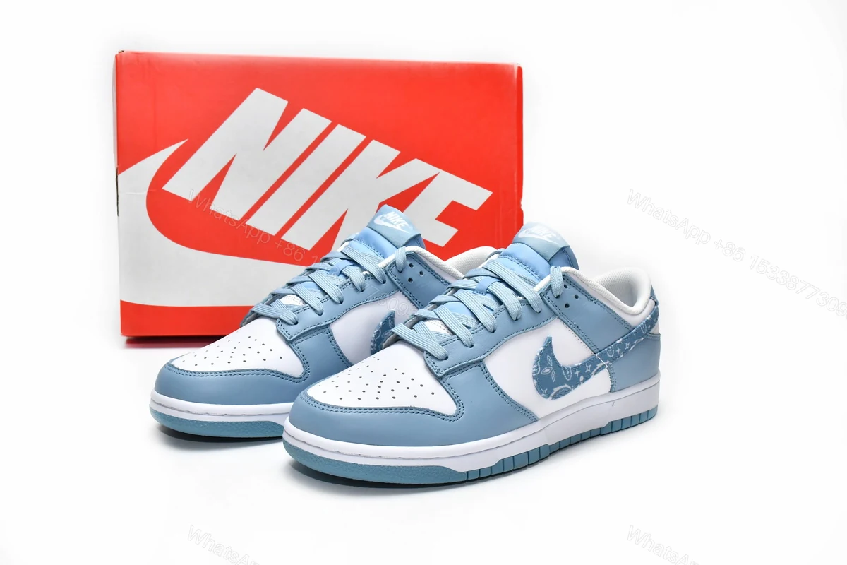 Nike Dunk Low Blue Paisley DH4401-101 — view 2