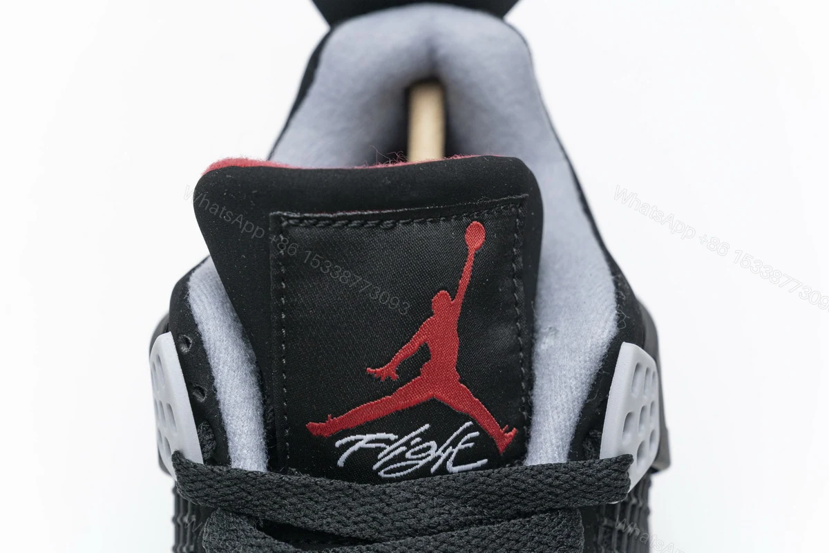 View 8 of Air Jordan 4 Retro Bred 308497-060
