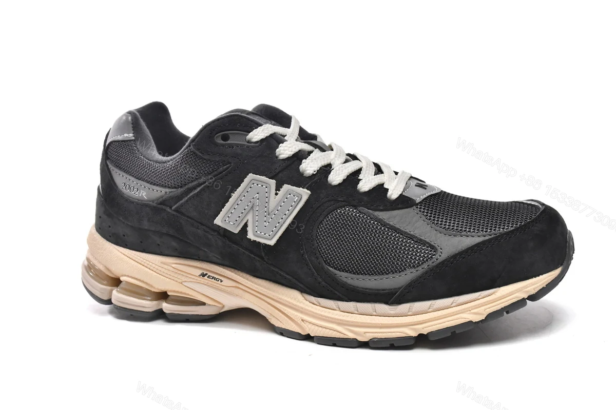 View 3 of New Balance 2002R Grey Black M2002RHO